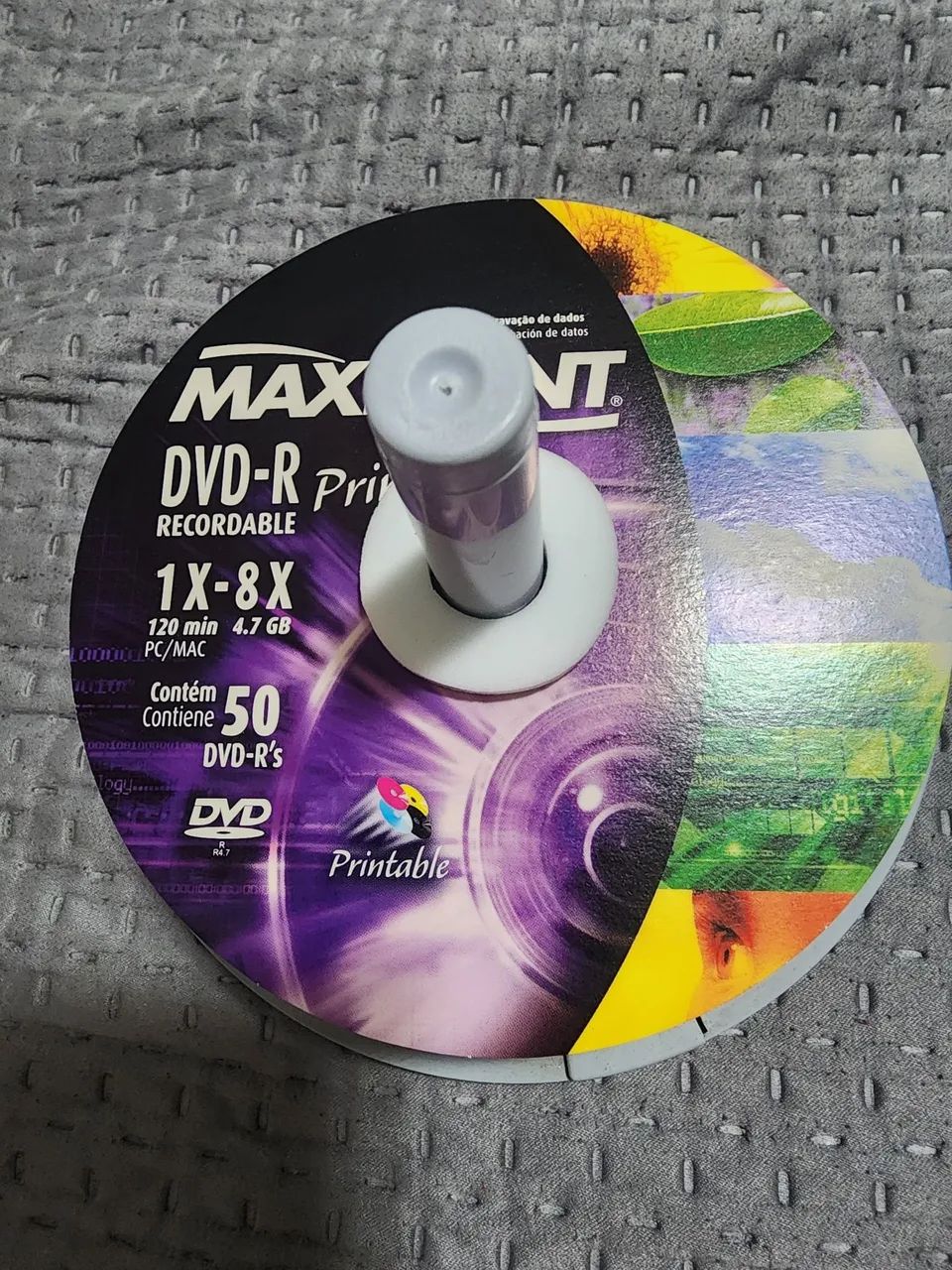 Pack DVD-R 8x maxprint