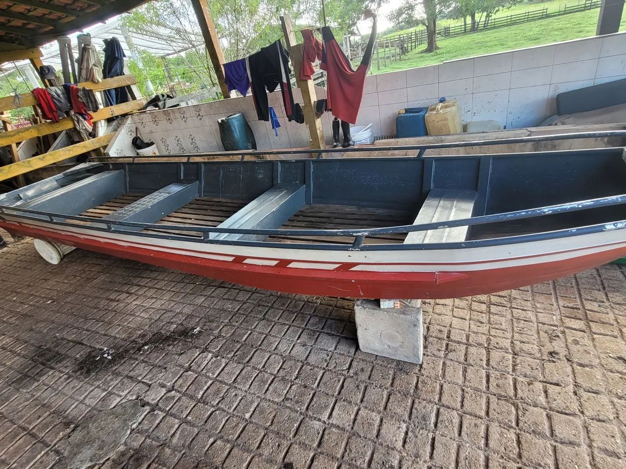 Barco Alumínio Soldado 6mt