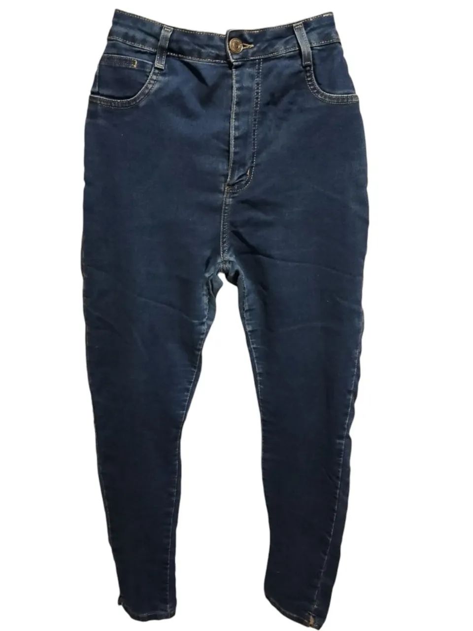 Calça jeans feminina azul Sawary - Foto 2