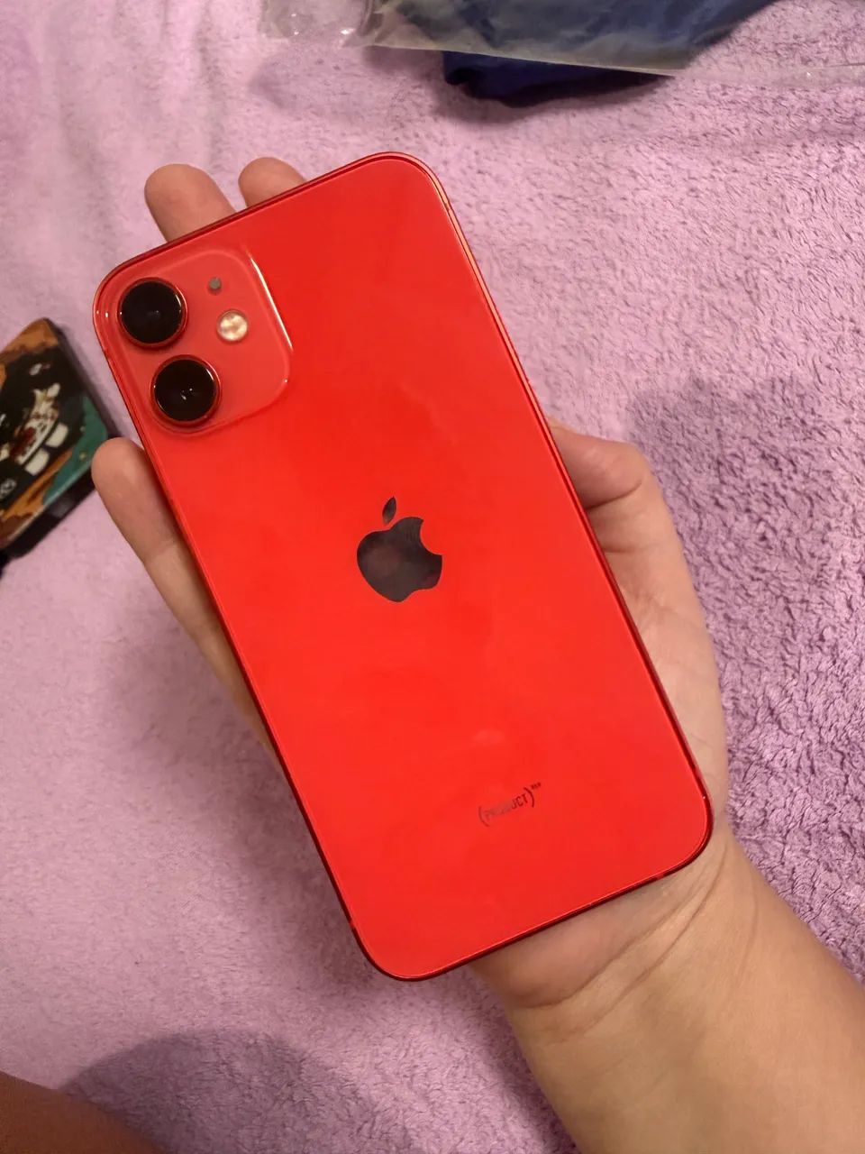 iPhone 12 mini 128GB - Vermelho (Product RED) | Impecável