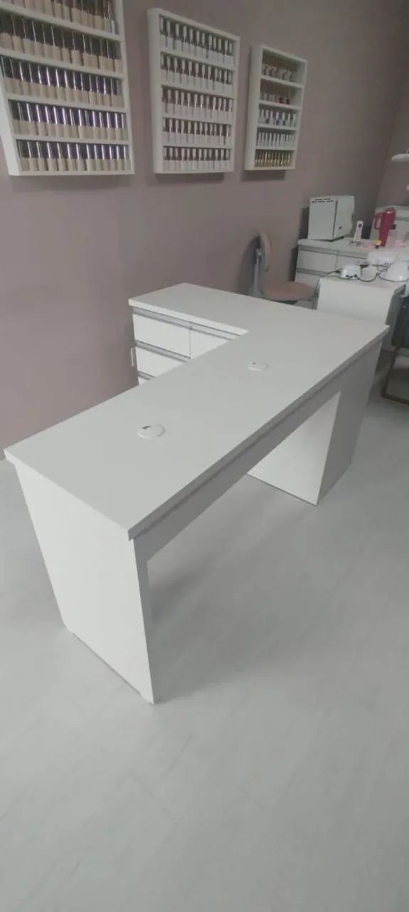 Mesa MDF em L - Foto 2