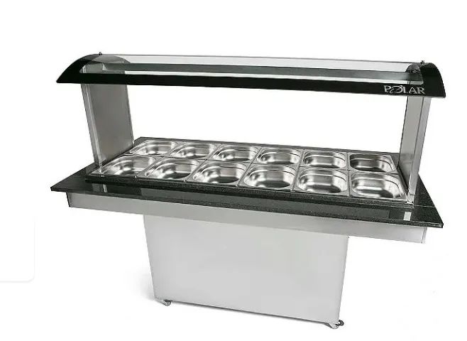 Buffet Restaurante 12 Cubas Aquecido Polar BRQ12