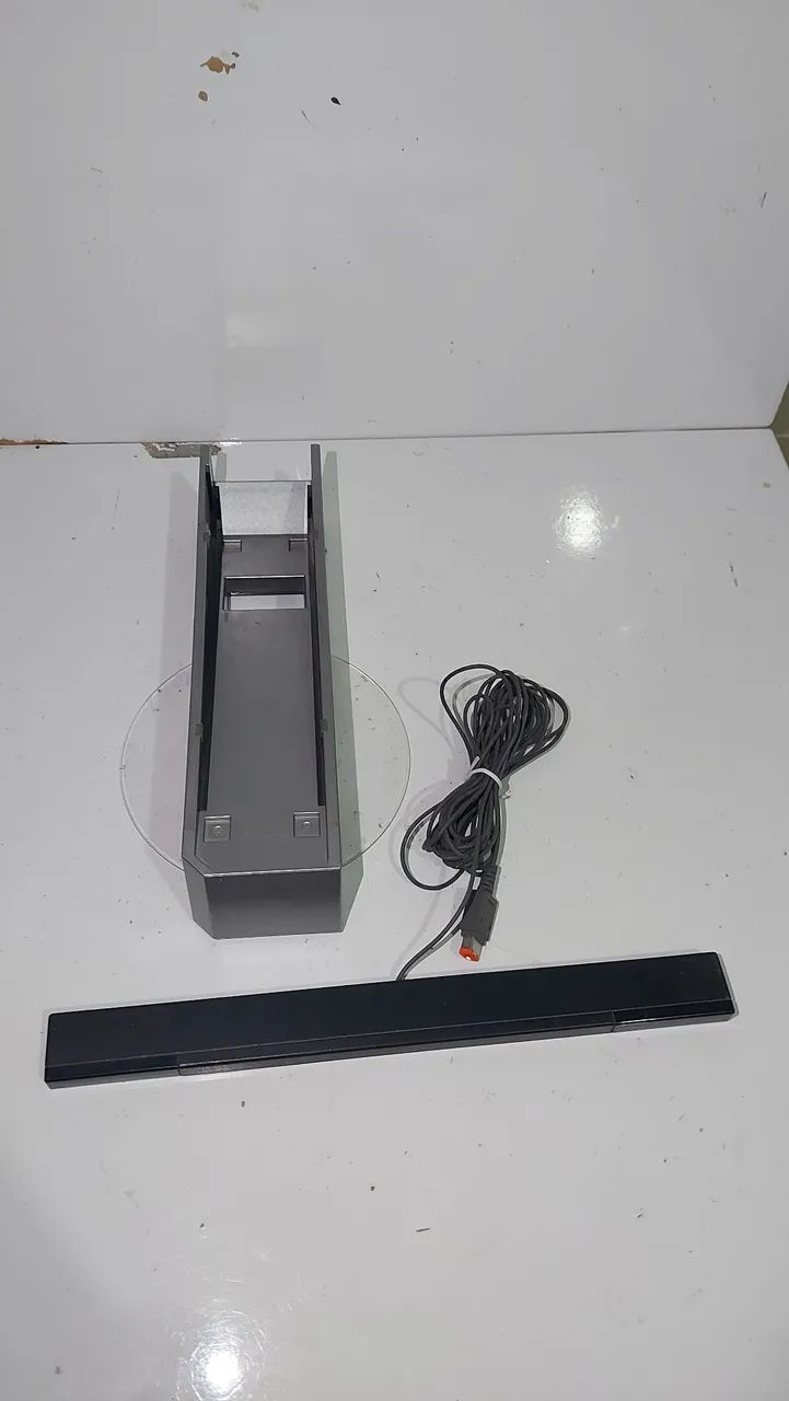 Nintendo wii assessórios sensor bar e base