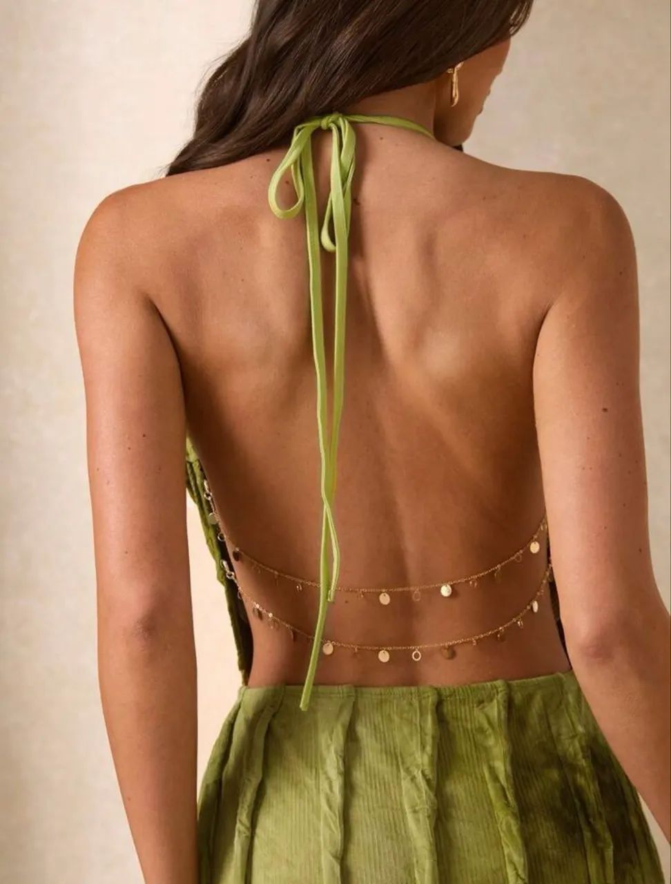vestido longo verde m - Foto 2