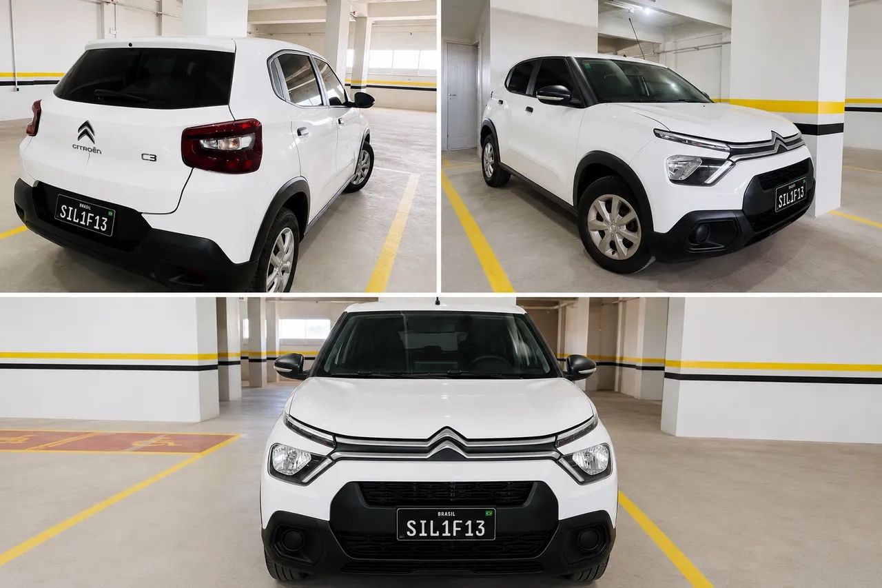 Citroën C3 C3 Live Pack 1.0 Flex 6V 5p Mec. 2024
