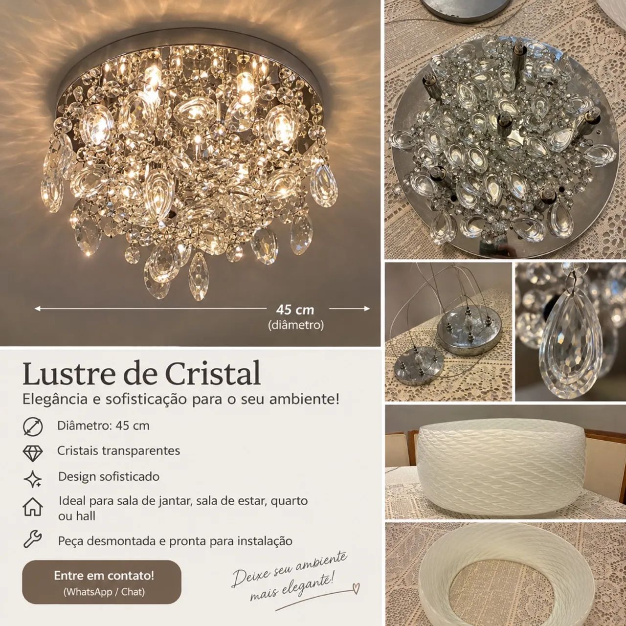 Lustre de cristal