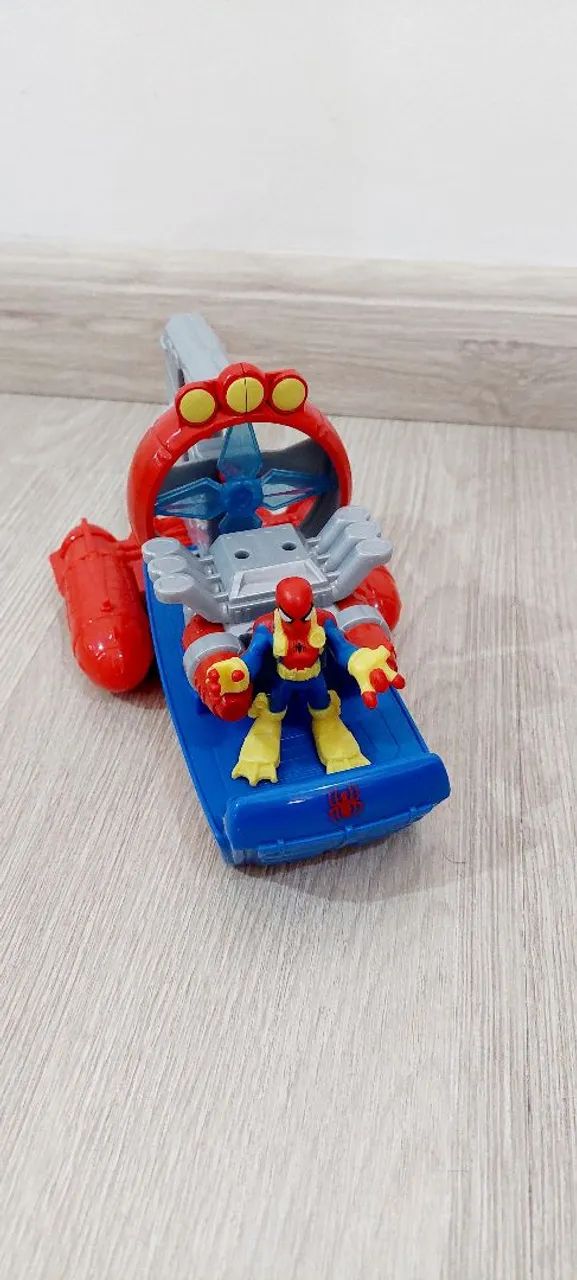 Barco do Homem Aranha Imaginext (Usado)  - Foto 3
