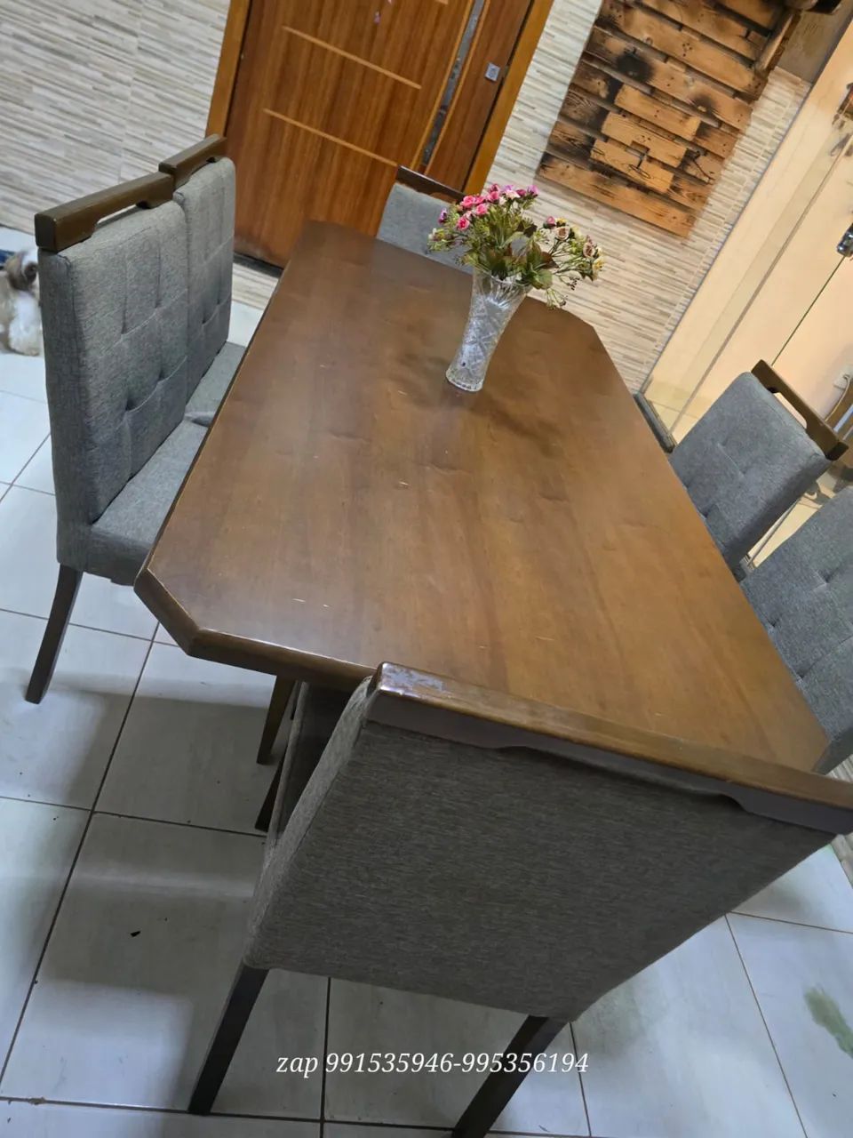 Mesa com 6 cadeiras  - Foto 3