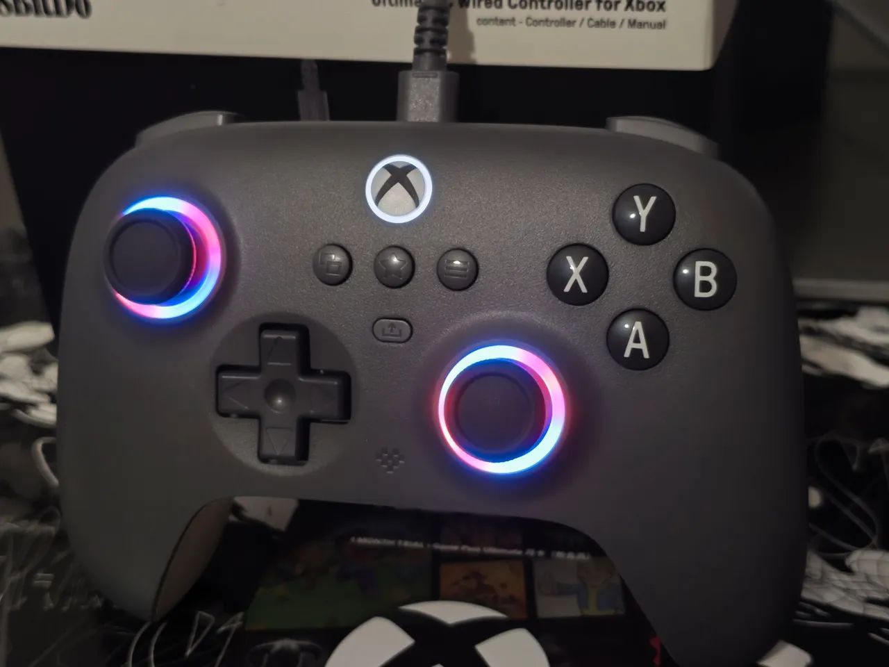 Controle 8Bitdo Ultimate C Wired para Xbox e Pc  - Foto 4