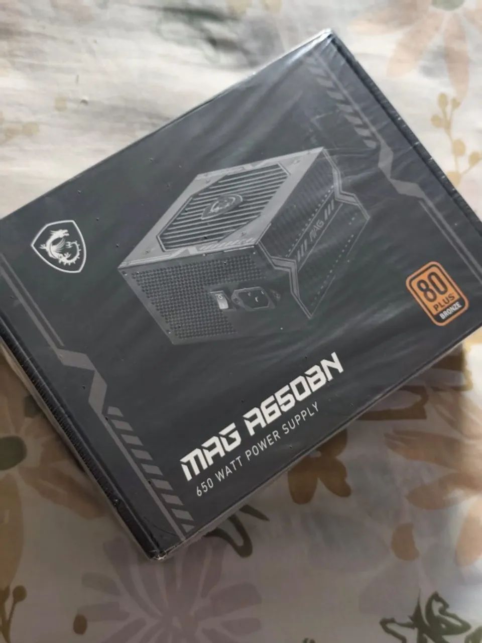 Fonte gamer Msi 650w 80 plus Mag - Foto 3