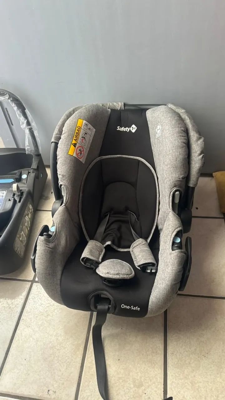 Cadeirinha de bebê com suporte para carro - Foto 2