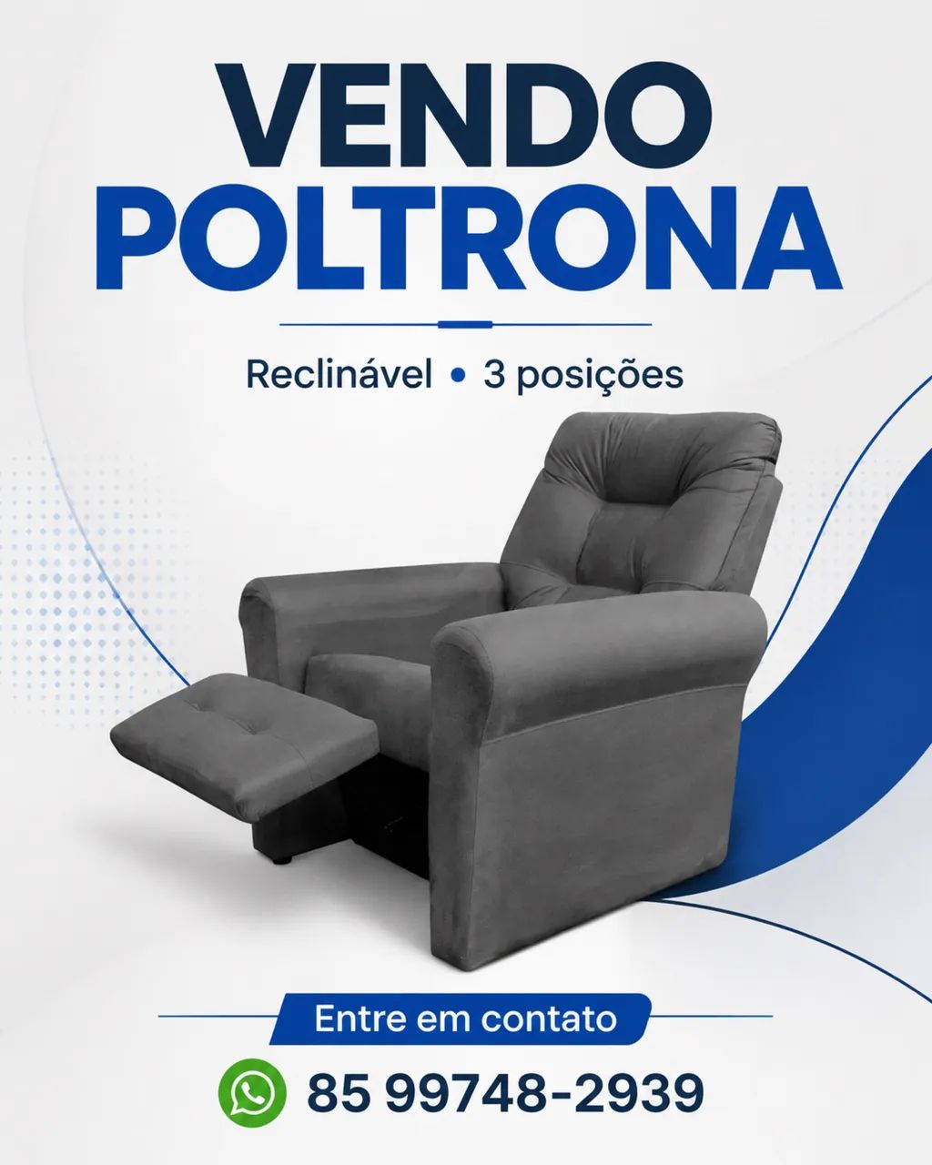 Poltrona reclinável 