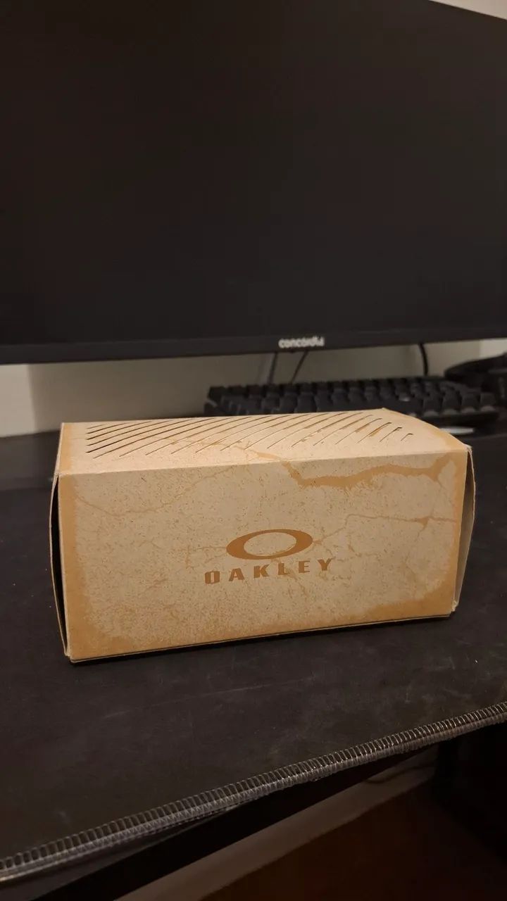 Óculos Oakley Plantaris Original - Lente Prizm - Completo com Caixa - Foto 4
