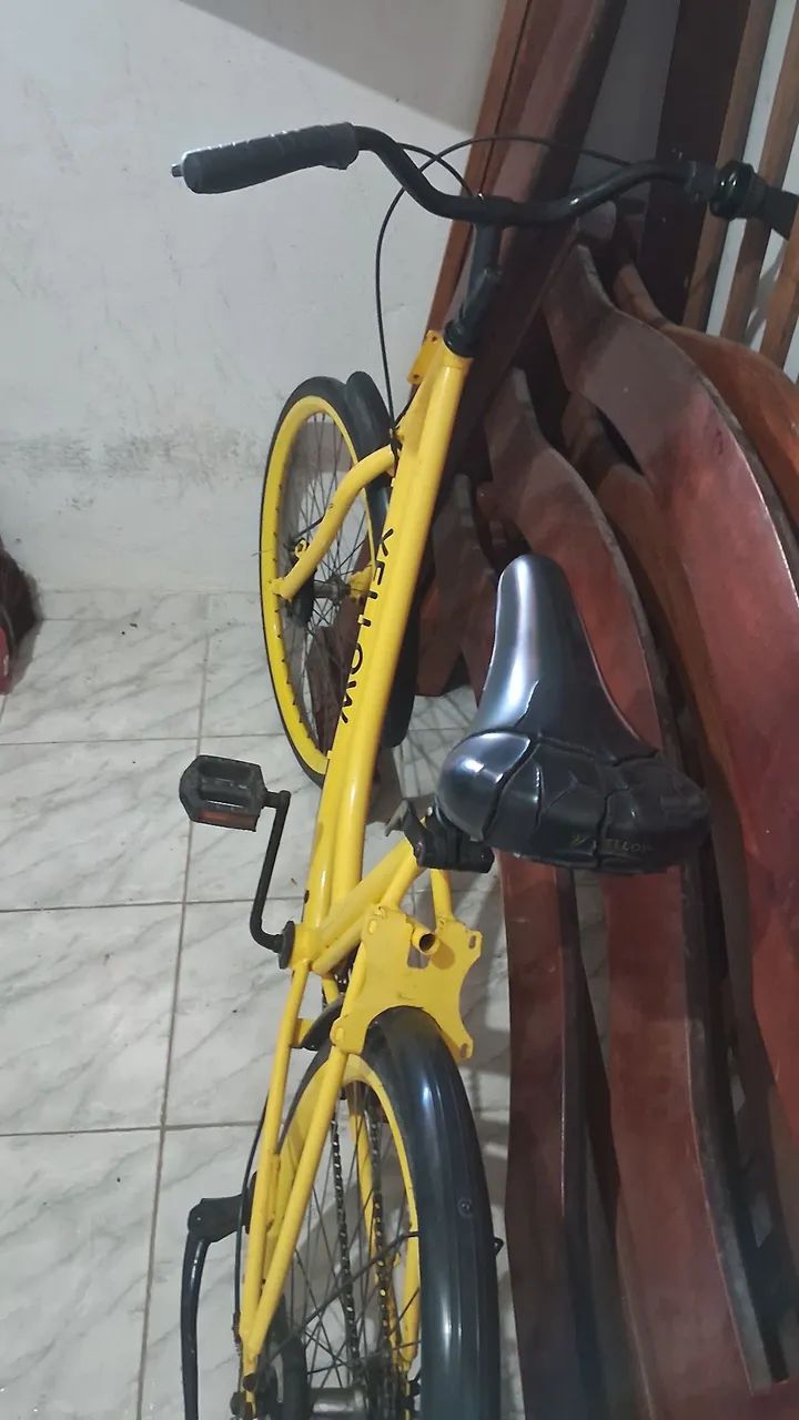 Bicicleta aro 26 yellow  - Foto 3