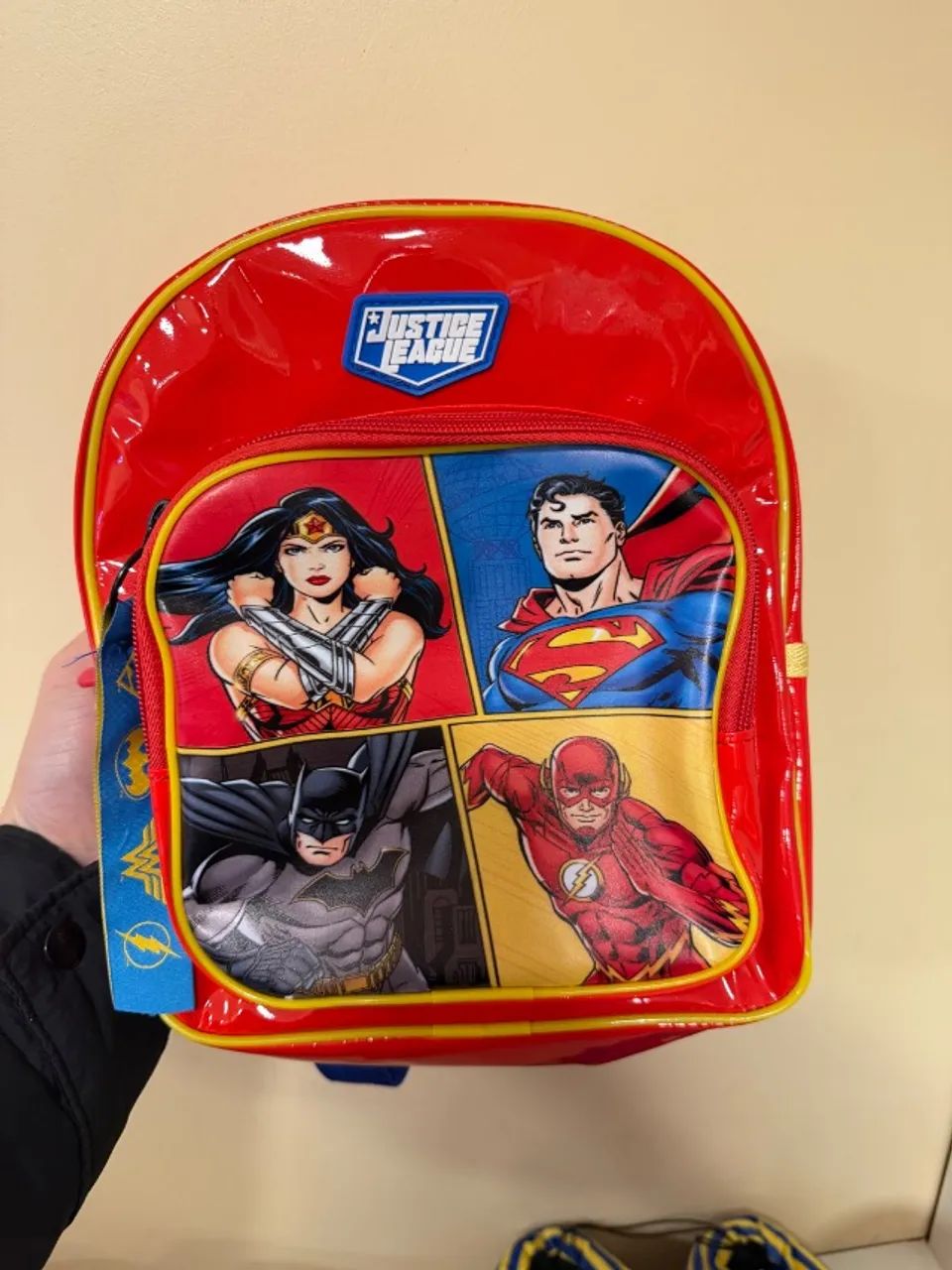 Mochila infantil liga da justiça  - Foto 3