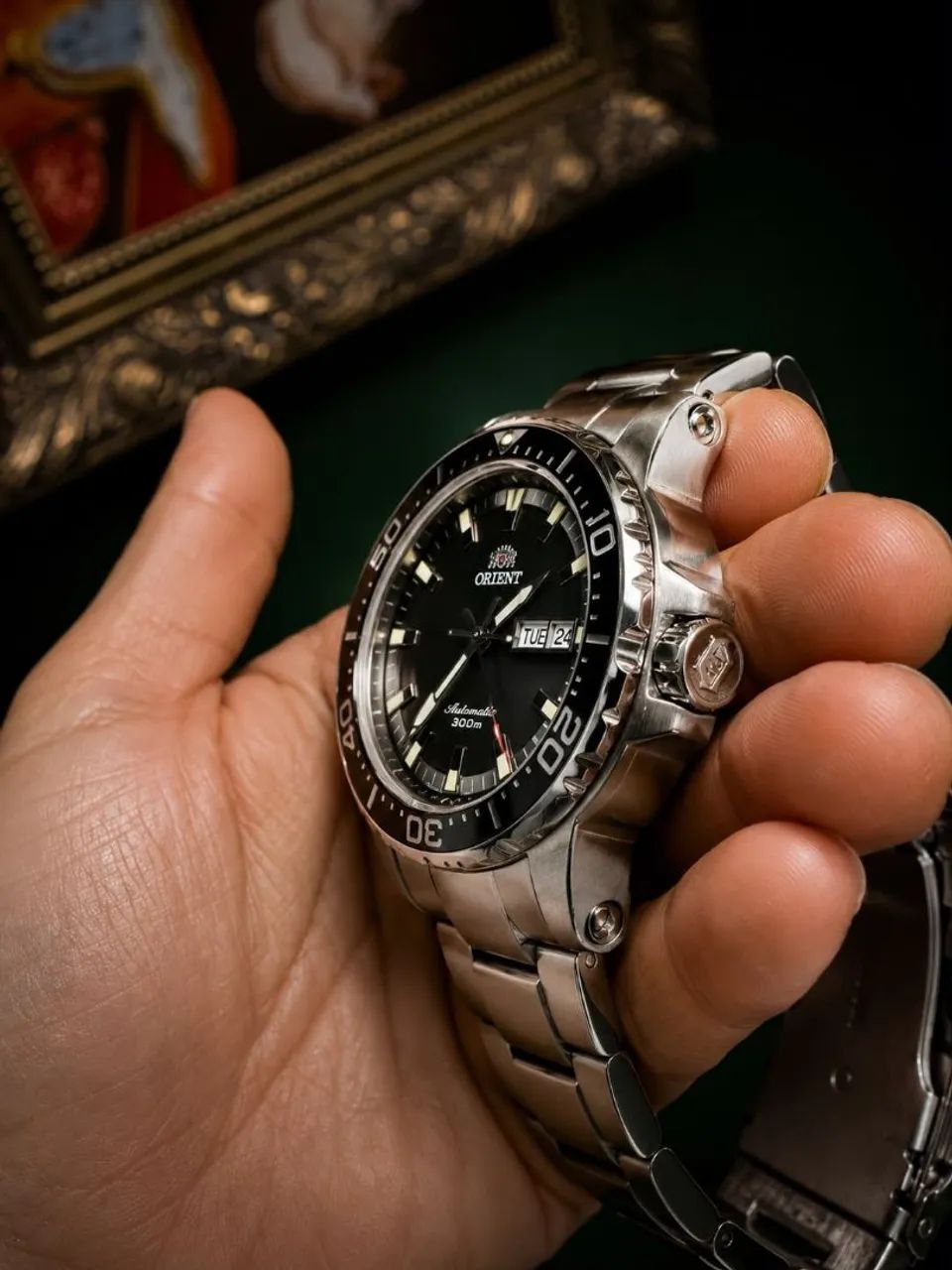 Relógio Orient Poseidon 300m Automático.  - Foto 2