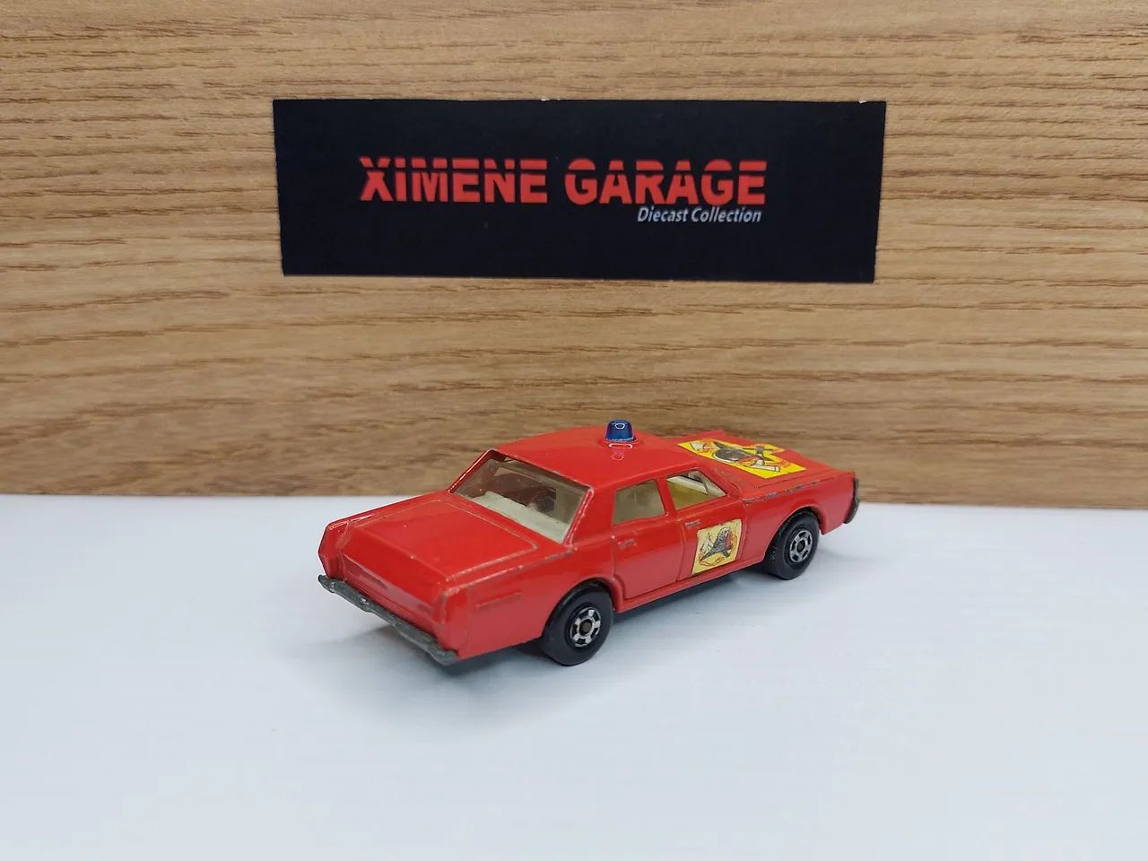 Matchbox Lesney Cougar Fire Chief Car Superfast  - Foto 2