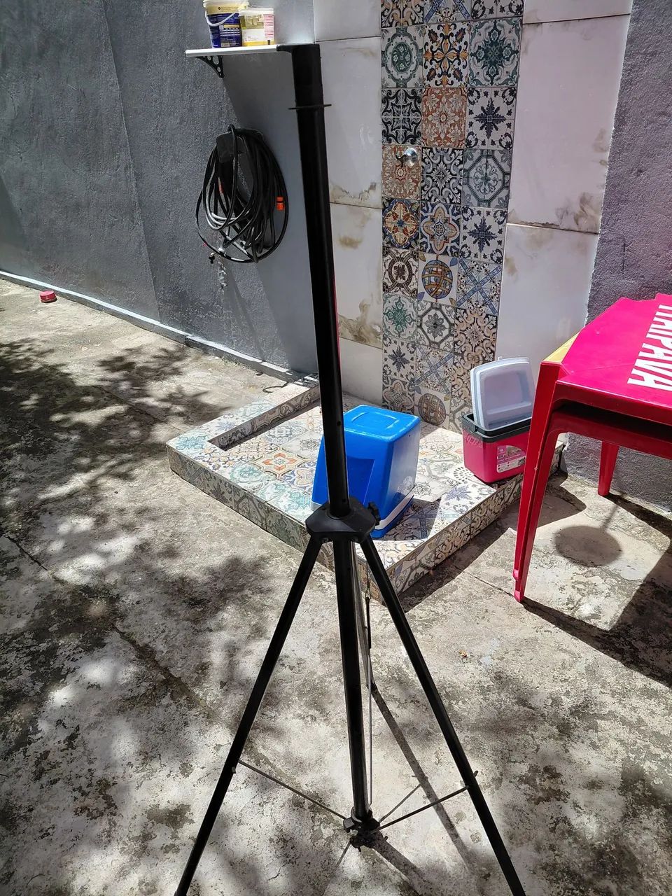 Tripé Pedestal Suporte Caixa - Foto 4