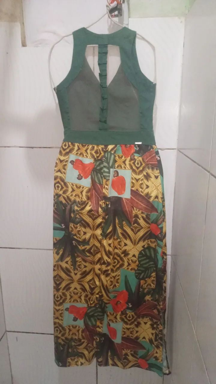 Vestido Estampado KOKID Longo Feminino M  - Foto 2