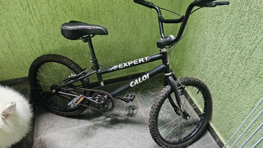 Bicicleta Caloi aro 20 preta  - Foto 3