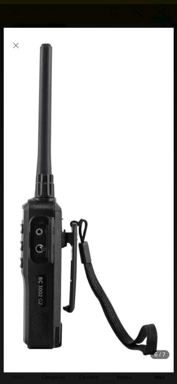 Rádio comunicador intelbras RC 3002 G2 - Foto 5