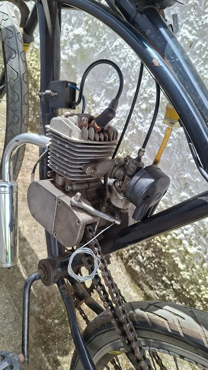 BICICLETA MOTORIZADA 80CC - R$ 1.200 - Foto 3