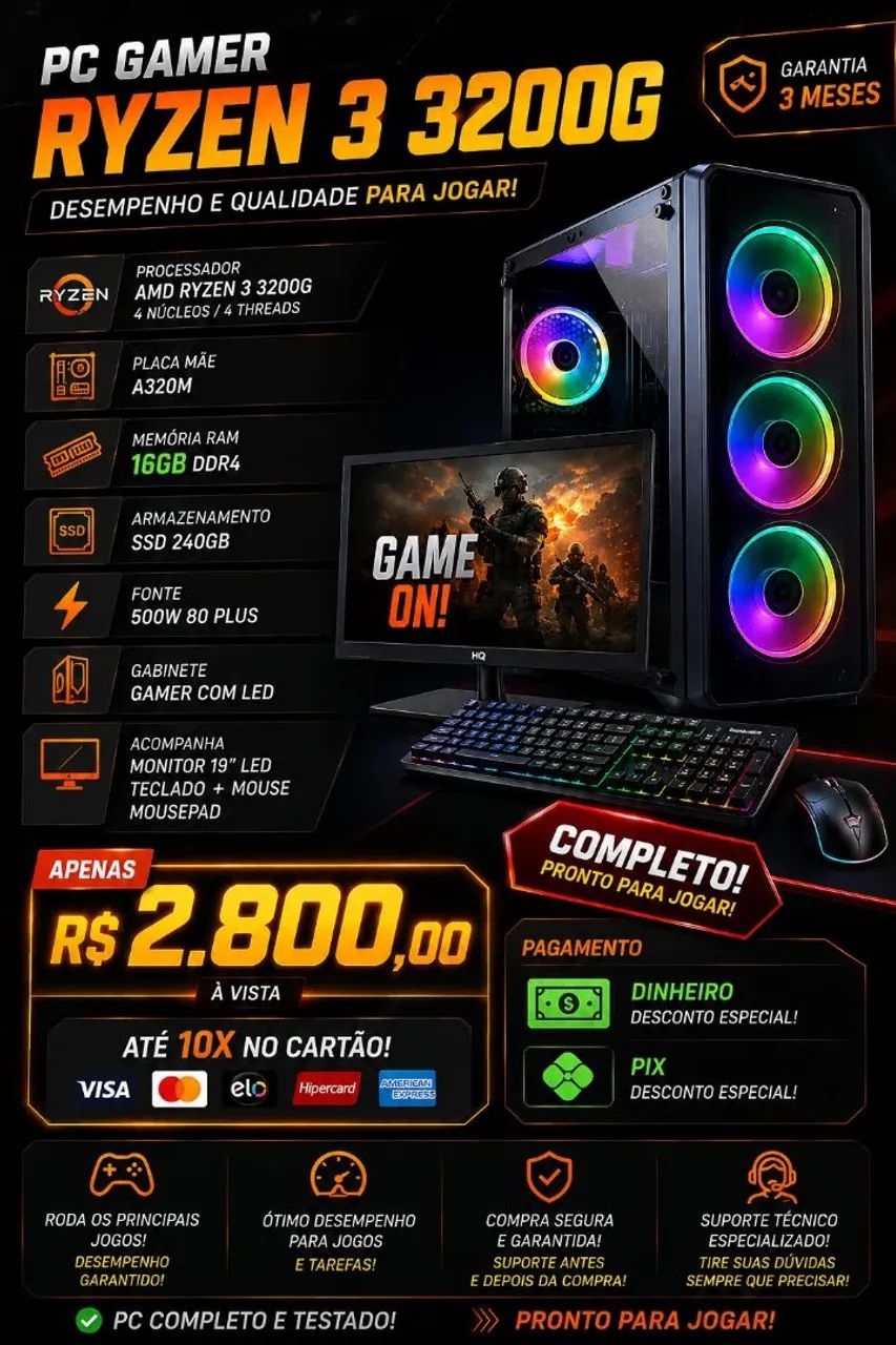 Pc gamer barato