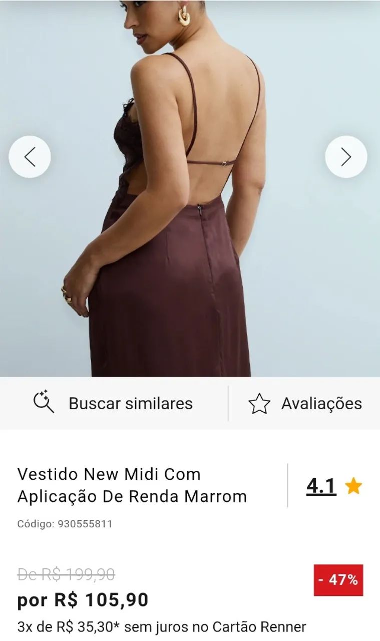 Vestido renner - Foto 3