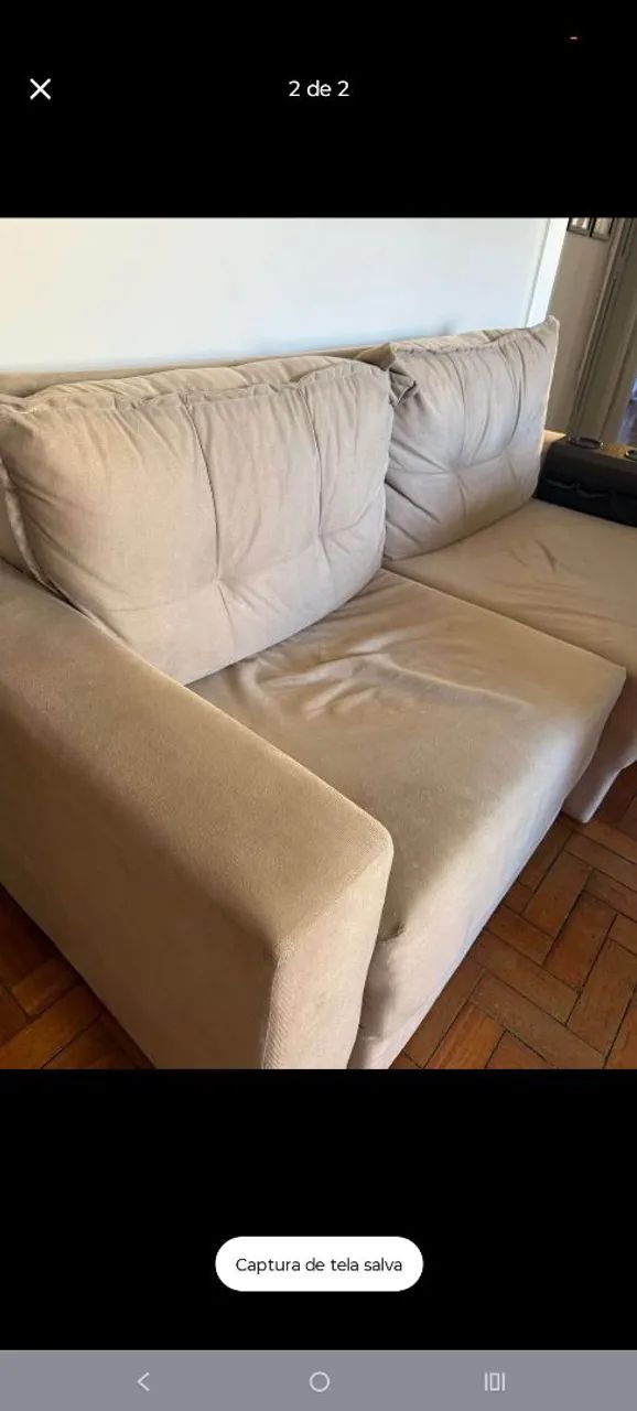 Sofá usado - Foto 2