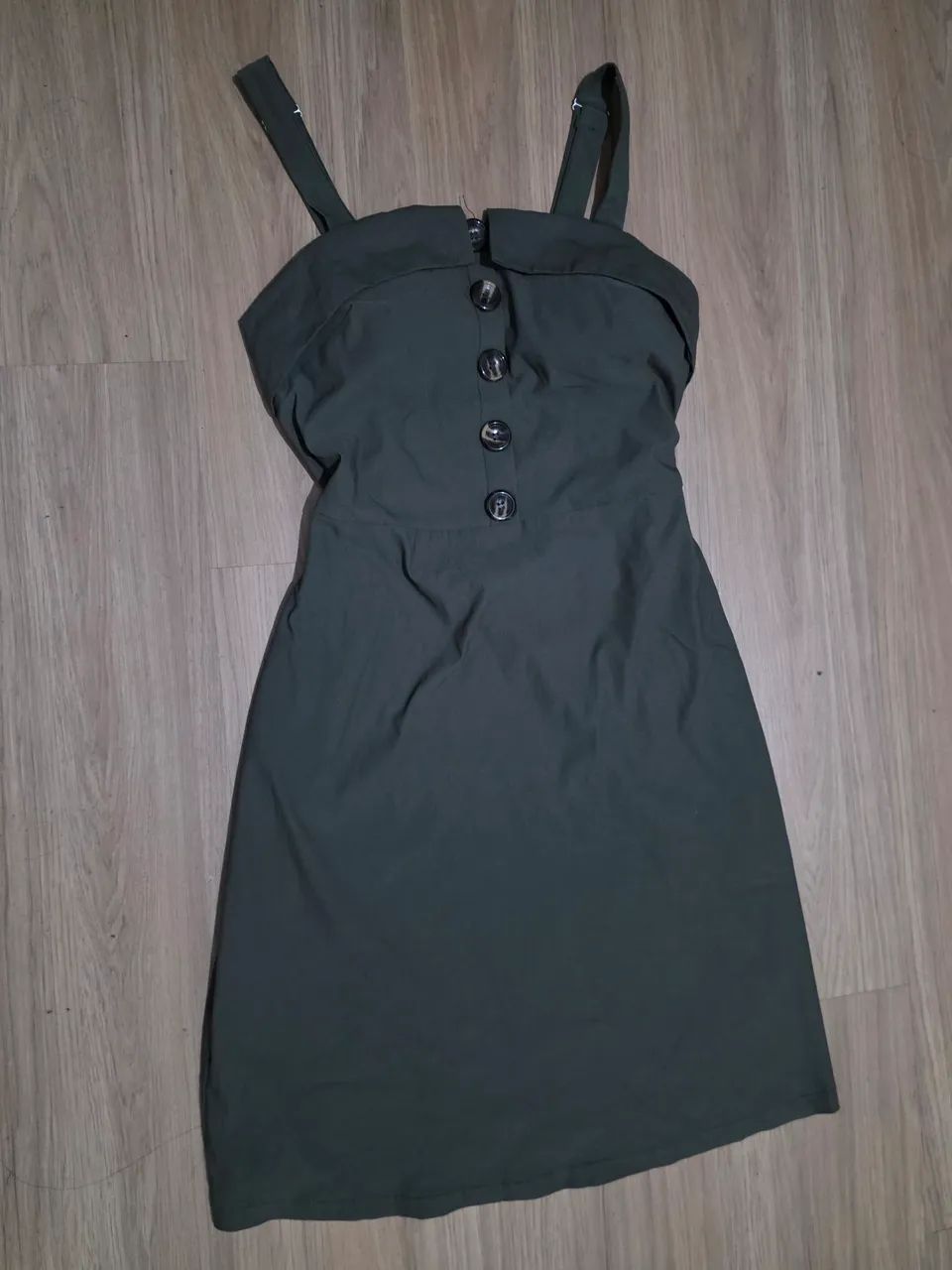 Vestido verde militar - Foto 5