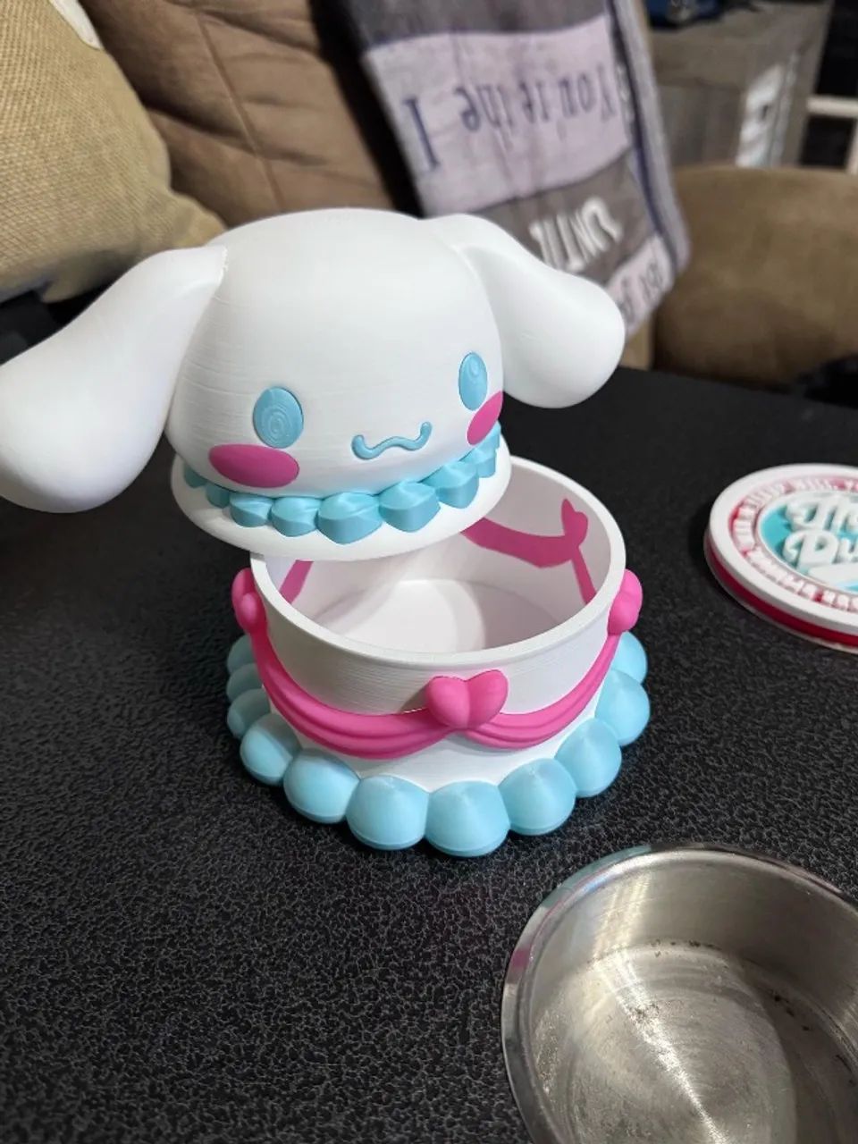 mini caixa cinnamoroll