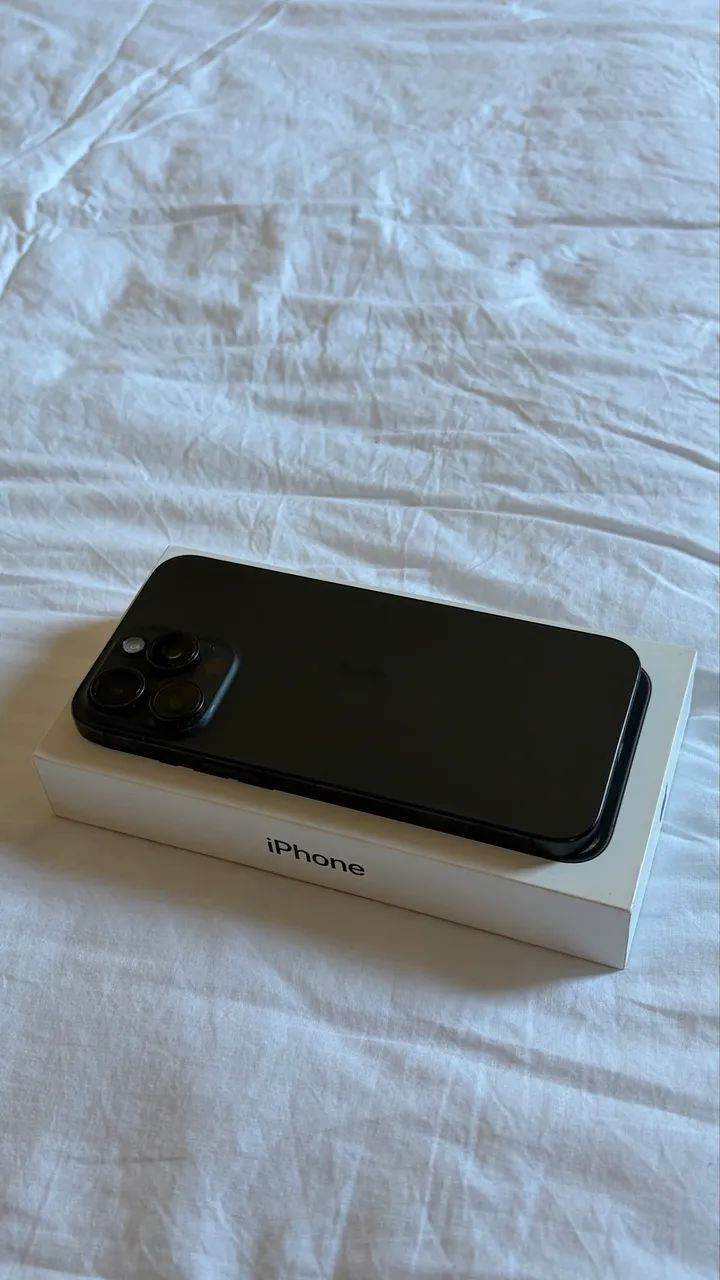 iPhone 15 Pro Max 256GB Black Titanium - Foto 3