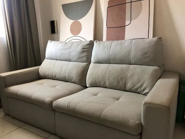 Sofá cama 3 Lugares Retrátil Hera