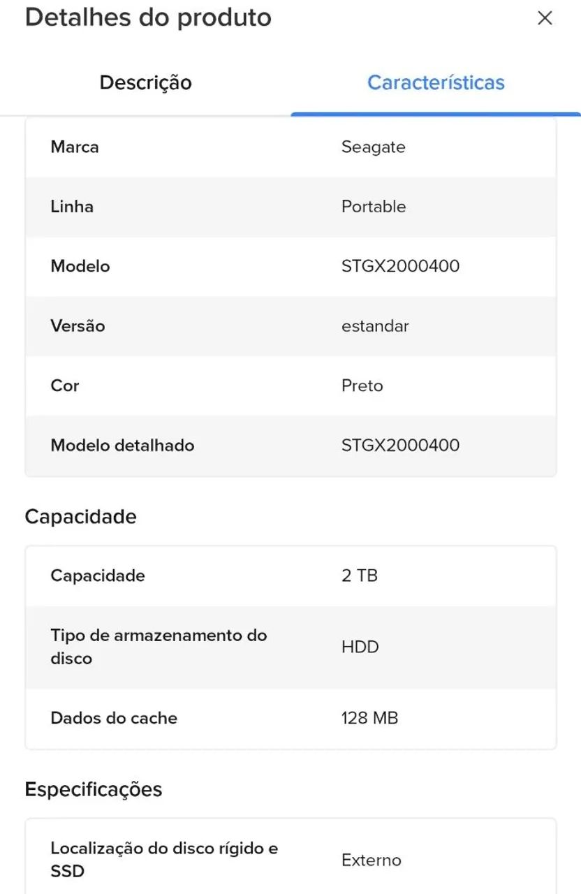 HD Externo 2TB Seagate - Foto 3