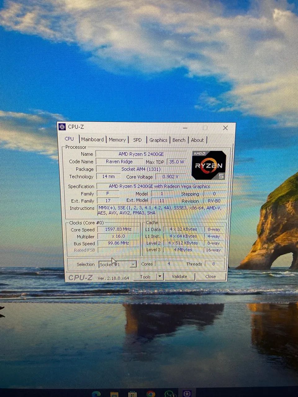 Processador Ryzen 5 2400ge