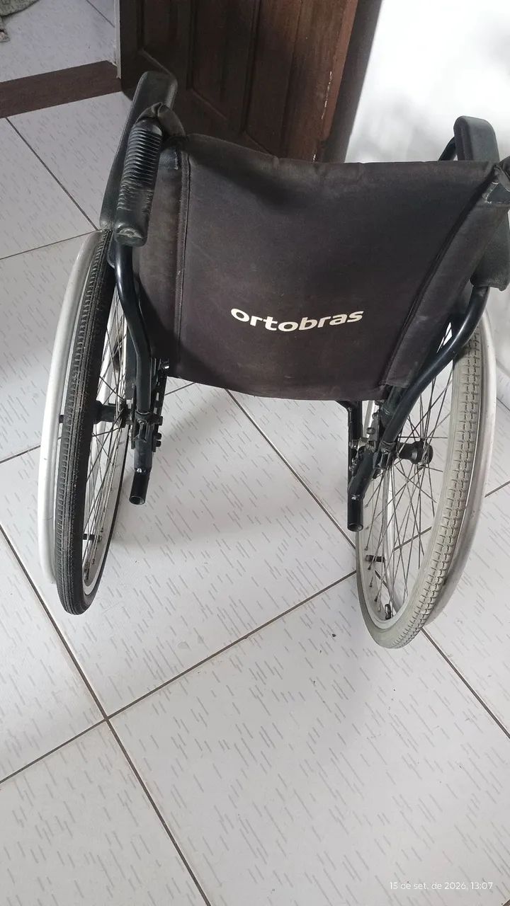 CADEIRA DE RODAS ORTO BRAZ  - Foto 2