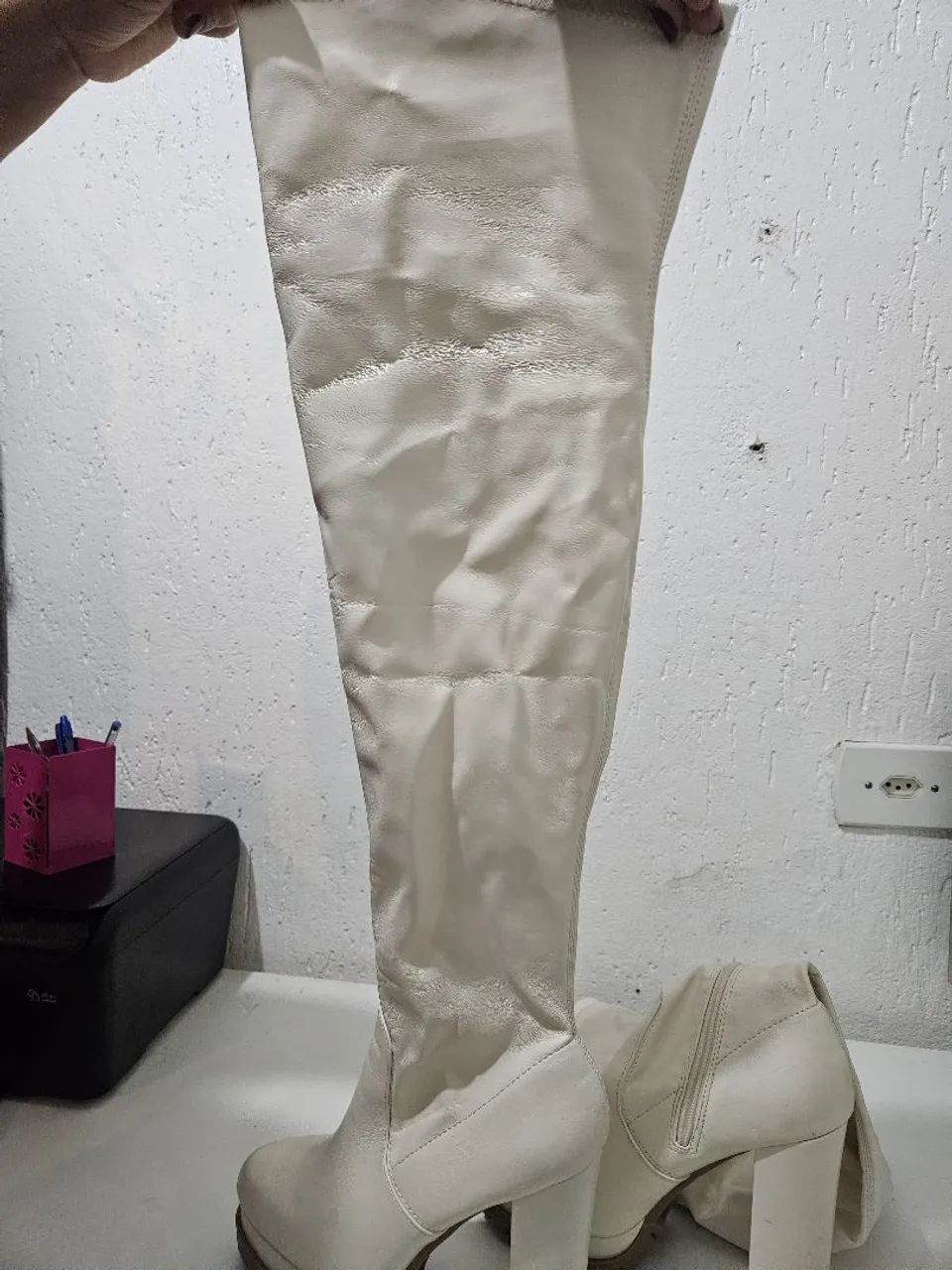 Bota off white - Foto 3