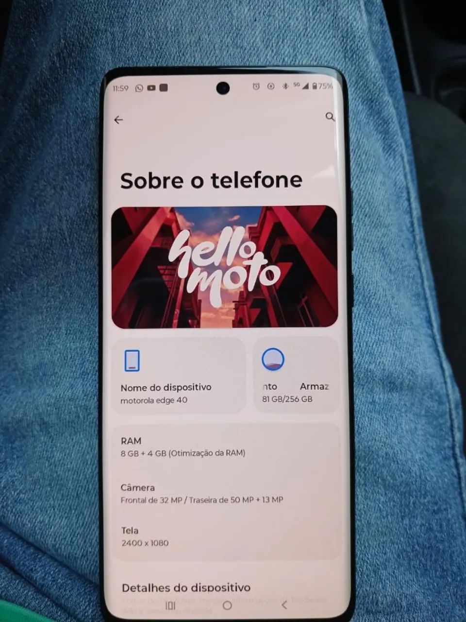 Motorola edge40 