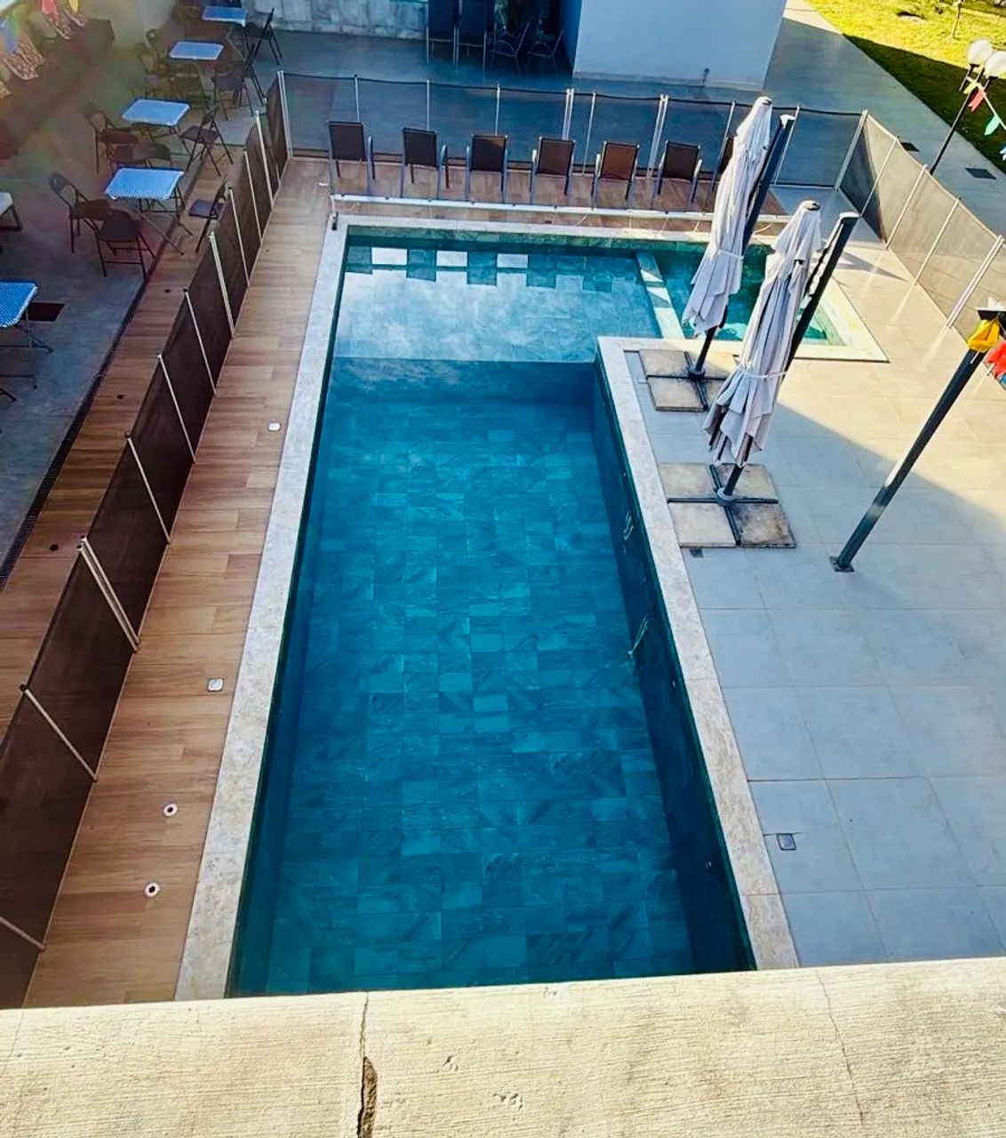 Cerca de proteção para piscina - 36 metros