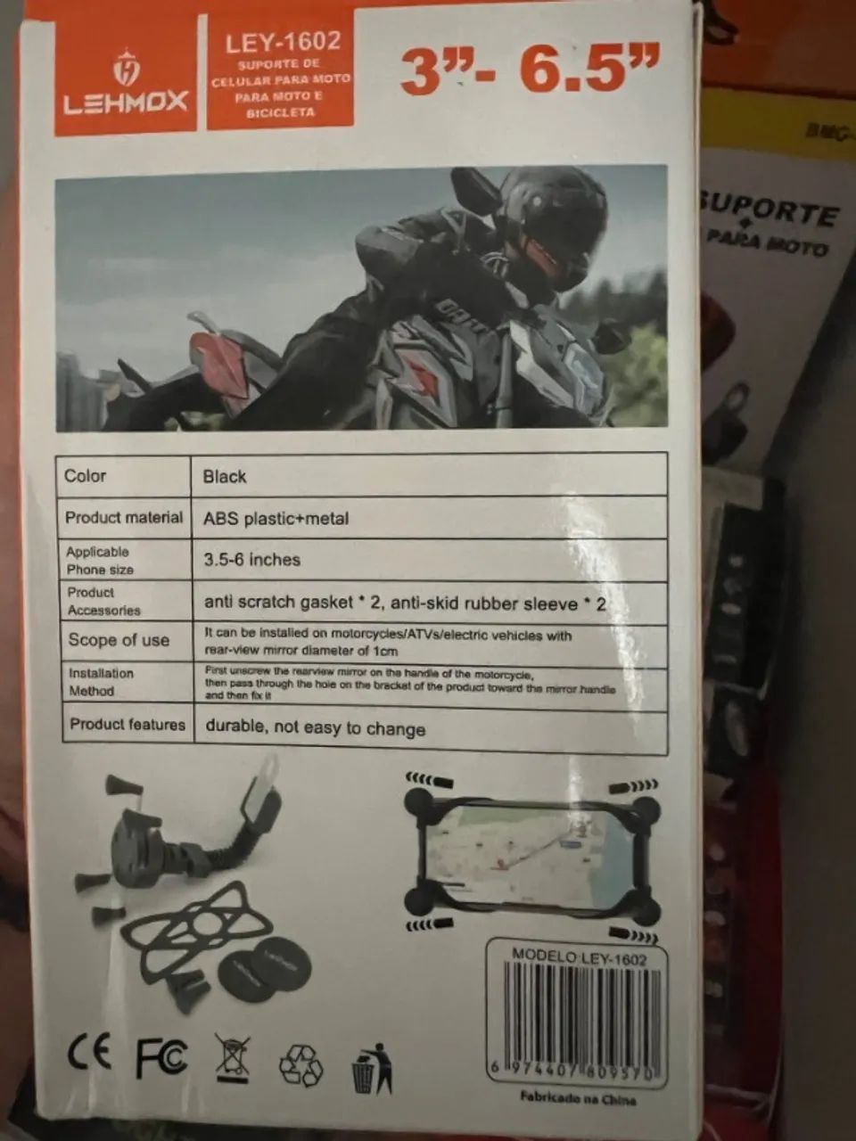 Suporte de Celular para Moto - Modelo Garra - Foto 3