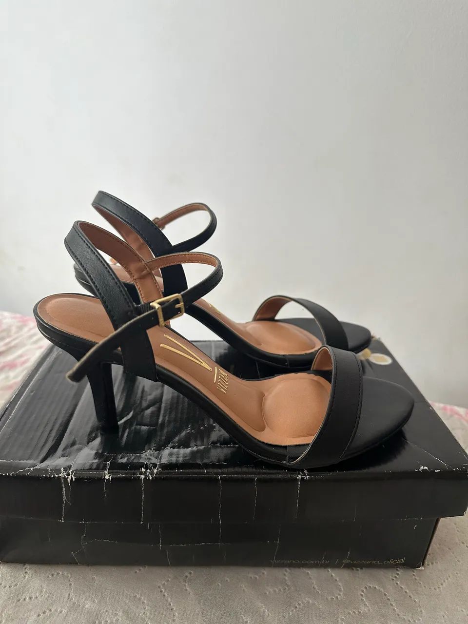 Sandália salto Vizzano 37 - Foto 4