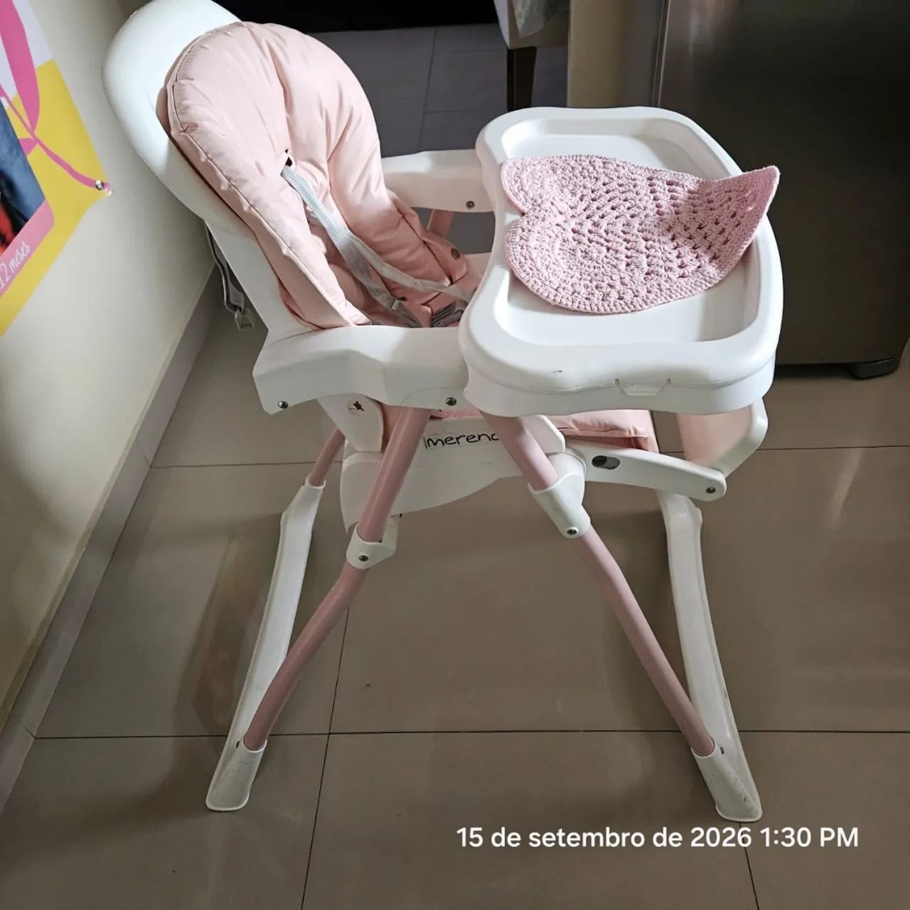 Cadeira de alimentação Burigoto Semi Nova - Foto 4
