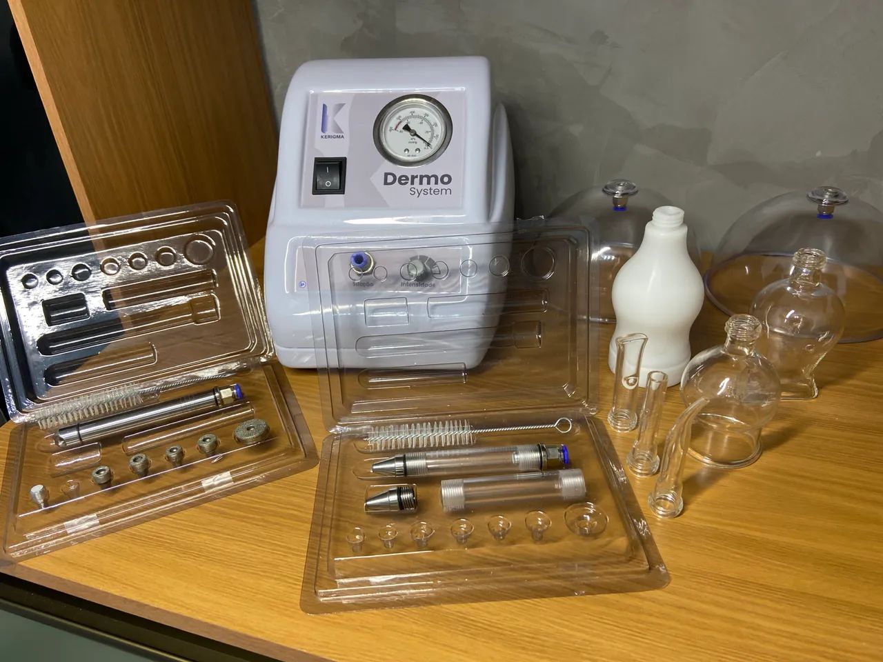 Aparelho Vacuo Endermo Completo Kit Facial Corporal Pump Up