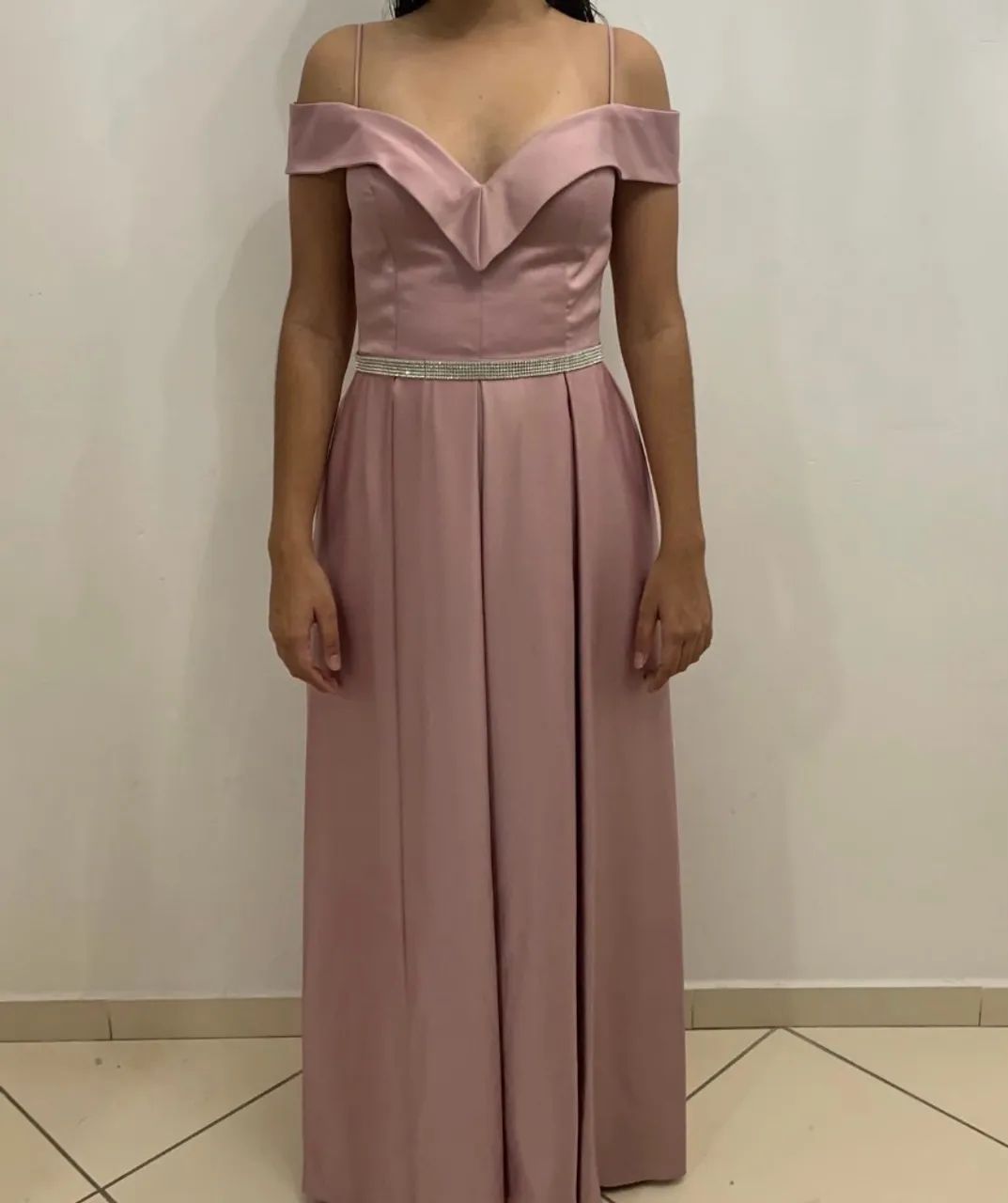 Vestido para formatura rosa
