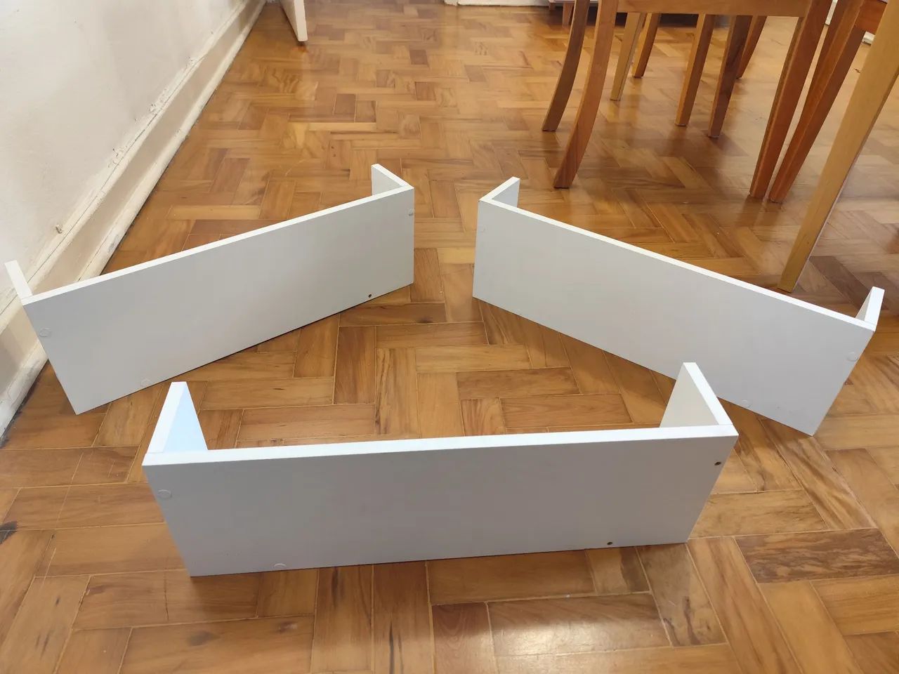 3 Prateleiras Brancas de MDF - Foto 5