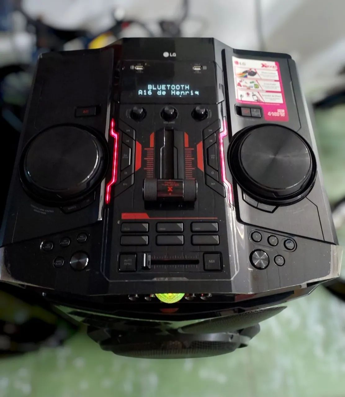 Aparelho de som LG XBOOM