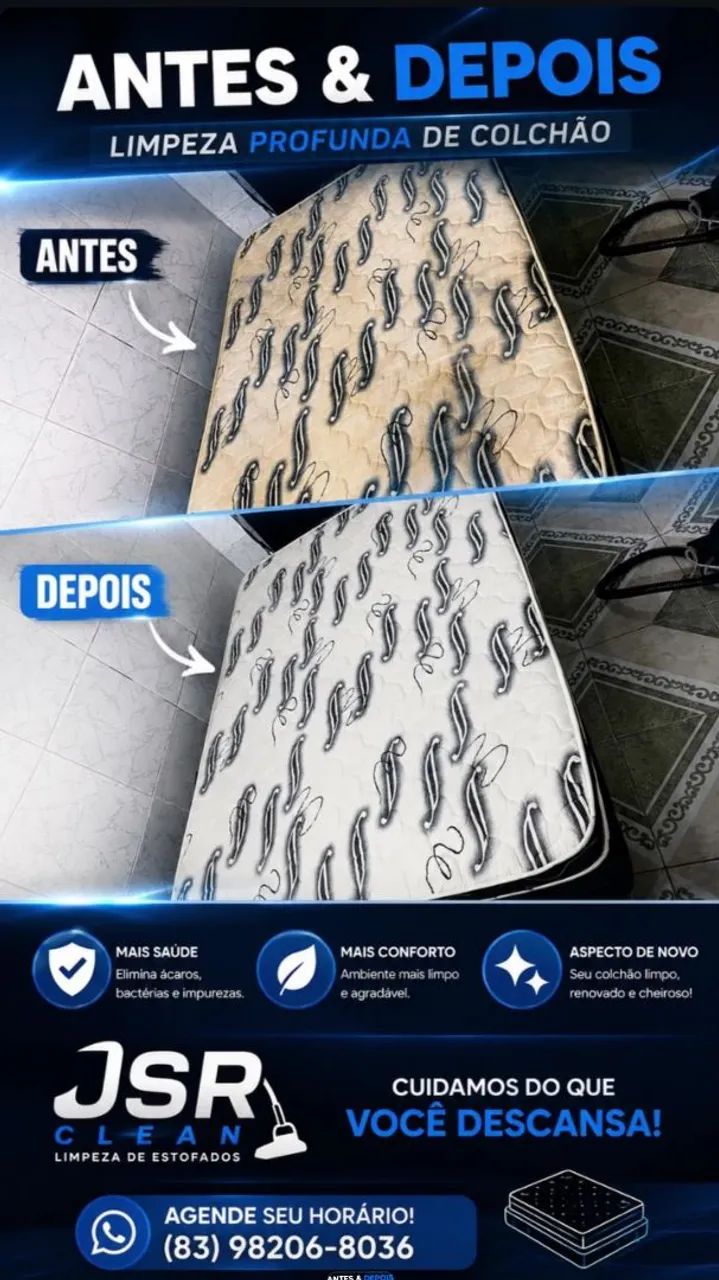 Limpeza e higienização de estofados a seco  - Foto 3