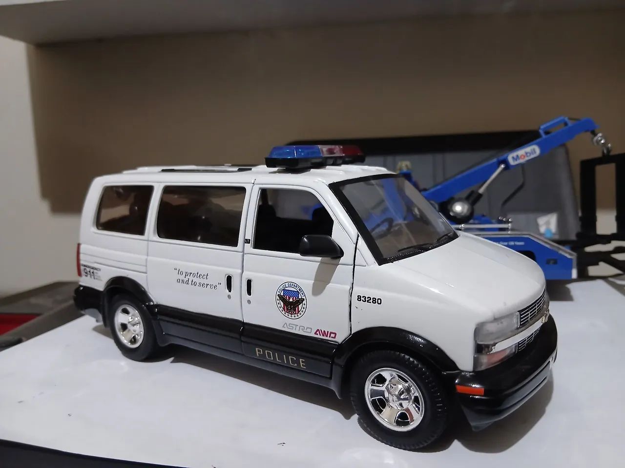 Miniatura astrovan 1/24 police  - Foto 5