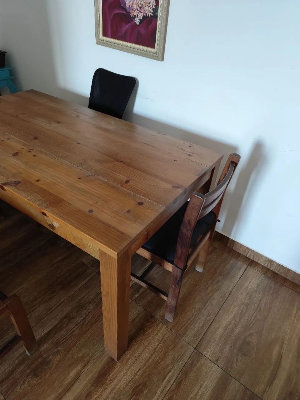 Mesa madeira demolição 