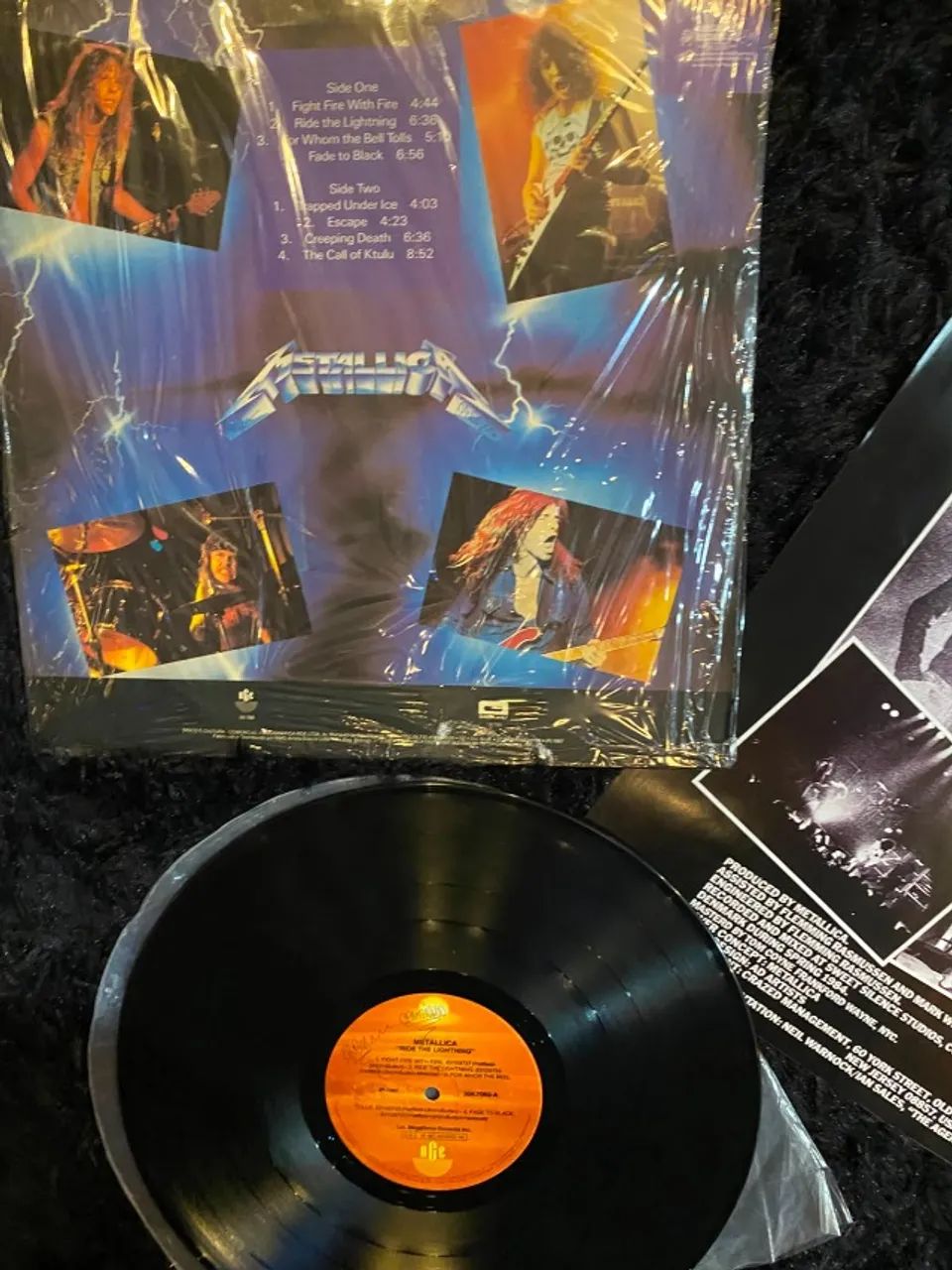 Disco de Vinil Metallica - Ride the Lighting - Foto 3